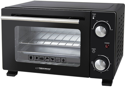 Furrë mini Esperanza EKO007N, 10L, 800W, e zezë