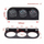 Set treguesash KET 3 në 1, 52mm, voltmetër temperaturë uji presion vaji, VDO look, i zi