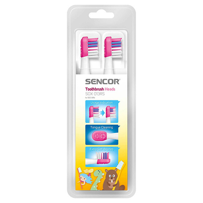 Kokë zëvendësuese për brushë Sencor, 4 copë