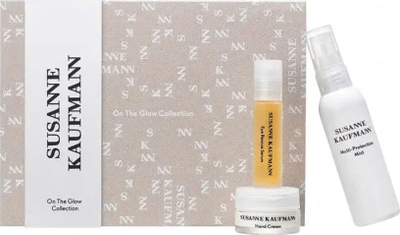 Set kujdesi Susanne Kaufmann On the Glow Collection, spray fytyre hidratues 75ml, krem duarsh ushqyes, pa sulfate