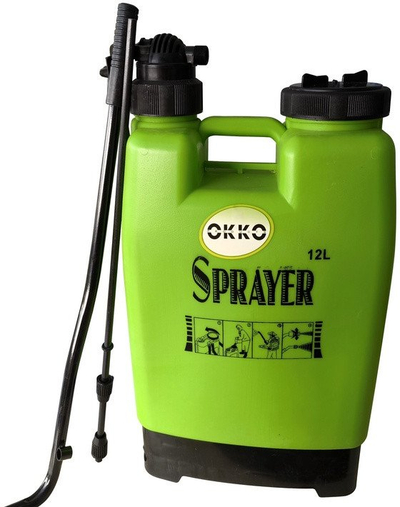 Pompë spërkatëse Okko Nebulizer, 12L, manuale, portokalli