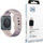 Rrip ore 3mk Silicone për Apple Watch, 38 40 41mm, silikoni, latte