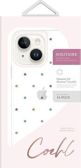 Mbulesë telefoni Uniq Coehl Solitaire për iPhone 14 Plus, 6.7", transparente
