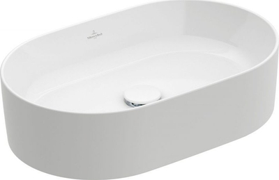 Lavaman mbi banak Villeroy & Boch Collaro 4A1956R1, TitanCeram, 56 cm, i bardhë