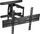 Mbajtëse muri për TV që kthehet, 32-85\", metal, i zi
