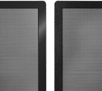 Filtër pluhuri magnetik për ventilator 1stCOOL 120 x 240mm, rrjetë e imët, i zi