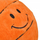 Top basketbolli XQMax Emoji Ball, 23cm, me këmbë, portokalli