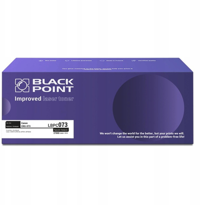Toner zëvendësues BP S+ LBPC073, kompatibil me Canon CRG-073, i zi