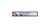 Stiker automobilistik Motorsport AM Signature, metal, shumëngjyrësh
