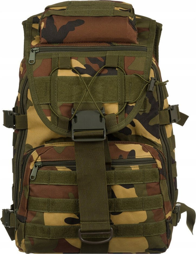 Çantë shpine taktike 35L, najlon 900D, që s’e merr kollaj uji, kamuflazh