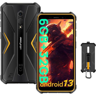 Telefoni Ulefone Armor X12, 32GB, 5.45", portokalli