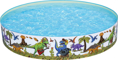 Детски базен Bestway Inflatable Pool Dinosaurs, 244 cm, повеќебоен