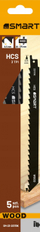 Set tehe sharrë sabre Smart365 Basic Wood, 225mm, 3 TPI, 5 copë