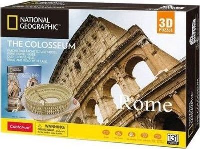 Puzzle Cubicfun "3D Colosseum", 131 elemente, +3 vjeç