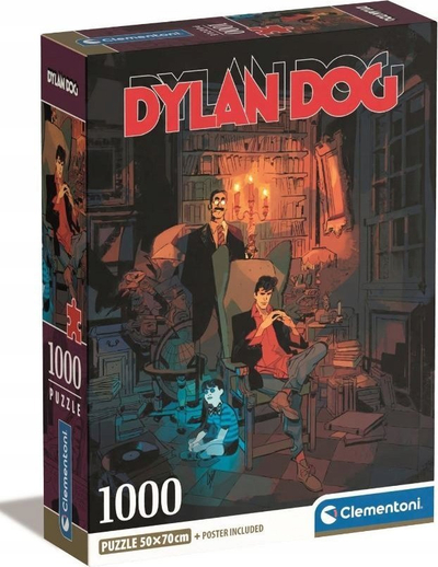 Puzzle Clementoni Dylan Dog, 1000 pjesë, shumëngjyrëshe