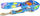 Lidhëse qeni Matteo Adjustable Leash Graffiti, 220cm, 25mm, blu