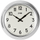 Orë murale Lowell Design Wall Clock 21466, 35cm, metal, e argjendtë