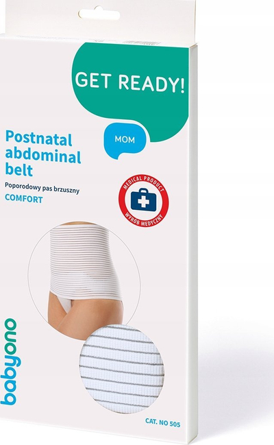 Rryp pas lindjes BABYONO Postpartum Belt Comfort XS, madhësia XS, bezhë