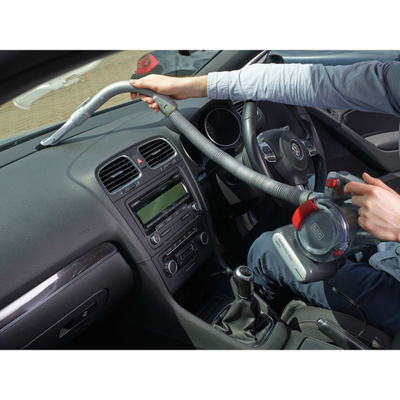 Fshesë dore për makina Black and Decker PD1200AV, 12V, me kabllo, gri