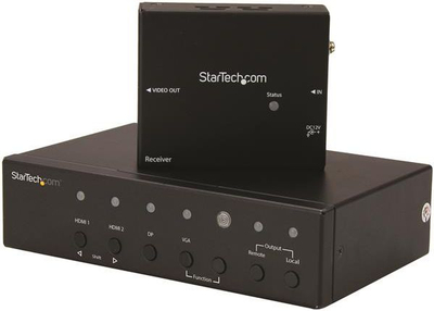 Zgjerues rrjeti VGA StarTech, DisplayPort, HDMI, Cat5