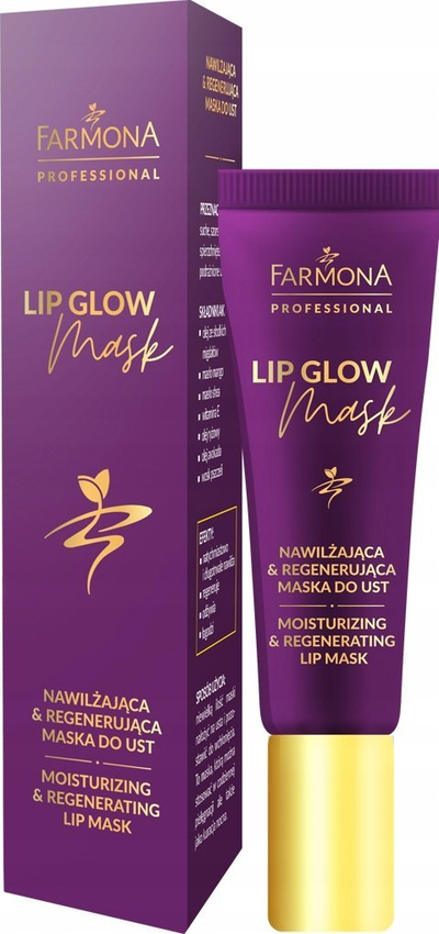 Maskë buzësh Farmona Moisturizing and Regenerating, hidratim dhe rigjenerim, 12 ml