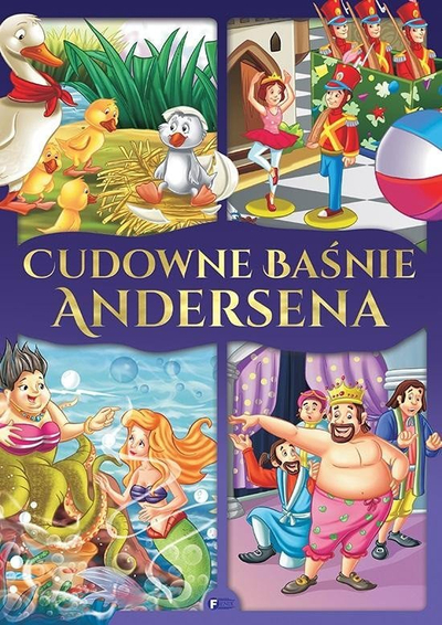 Libër me përralla Hans Christian Andersen, me figura me ngjyra, për kalamaj