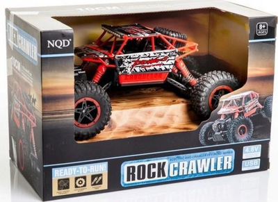 Makinë me telekomandë NQD Rock Crawler (NQD/4WD06-RED), e kuqe