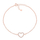 Byzylyk Brilio Silver Delicate Heart BRC59R