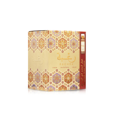 Set Lattafa Raghba, EDP, 100ml + Deodorant, 50ml
