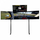 Stendë për monitorë Next Level Racing Elite Freestanding Quad, për 4 monitorë 21"-43", alumini, e zezë