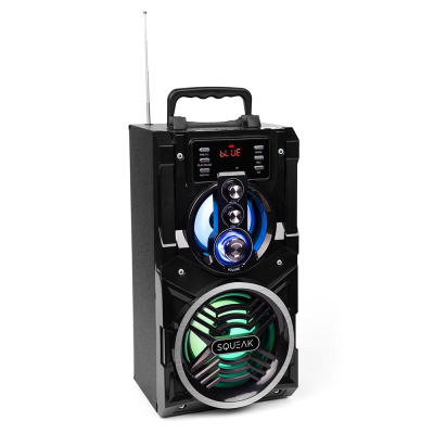 Altoparlant Bluetooth SQUEAK BeatBoxer SQ1000, portativ, me karaoke, i zi