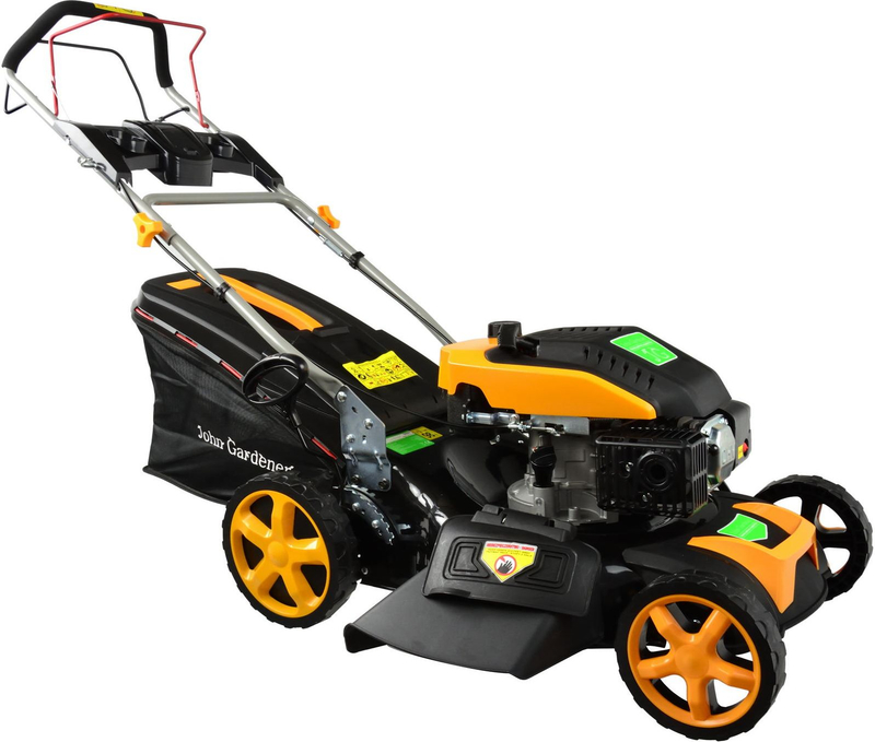 Kositëse bari me benzinë GEKO G83051 G51, 196cc, 51cm, e zezë portokalli