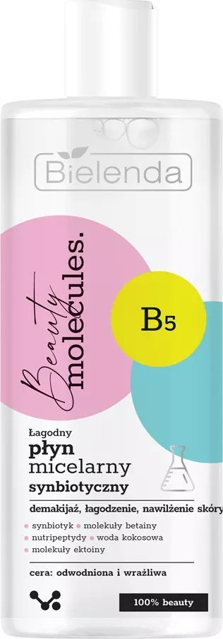 Ujë micelar Bielenda Molecular Synbiotic, 500ml, për lëkurë të ndjeshme