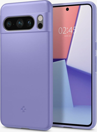 Mbulesë telefoni Spigen Thin Fit për Google Pixel 8 Pro, awesome violet