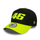 Kapelë VR46 Racing New Era Vale E Frame Trucker, unisex, e zezë