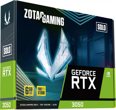 Графичка картичка Zotac Gaming GeForce RTX 3050 Solo 6GB GDDR6
