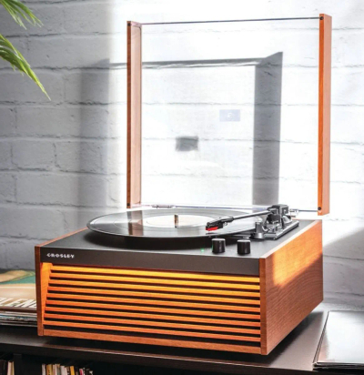 Crosley Gramofon+Bluetooth Record Player Me Led Natural Cr6237A-Na4