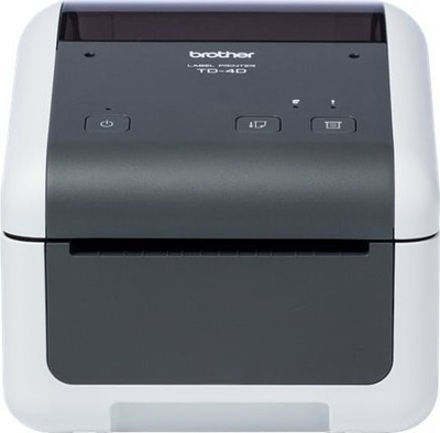 Printer etiketash Brother TD-4520DN, termik, me rrjet, i bardhë