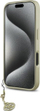 Mbështjellës telefoni Guess 4G Charms, iPhone 16 6.1", i zi