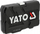 Set çelësash Yato YT, 34 copë, 1/4" 3/8", gri