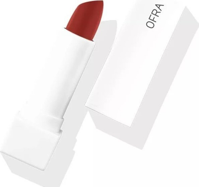 Buzëkuq OFRA Red My Lips, teksturë satin, i kuq