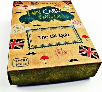 Karta kuizi Creativo English The UK Quiz