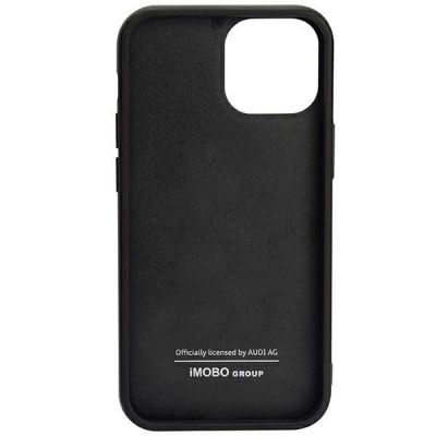 Futrollë telefoni Audi Carbon Fiber për iPhone 14 Pro 6.1", TPU i fortë, e zezë