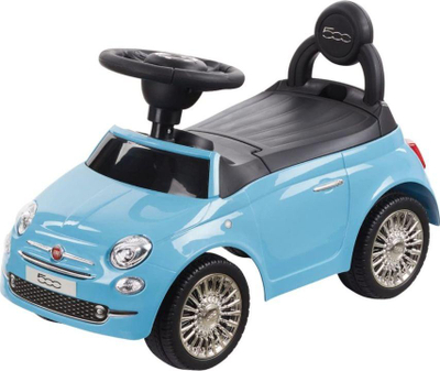 Makinë lodër ride on Jamara Fiat 500 460327, me bateri, për fëmijë 1 3 vjeç, e kaltër