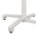 Bazë alumini Palosëse 69x69x73-92cm Me Kryq 48x48cm (HM459.02), bardhë
