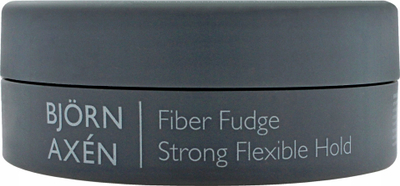 Dysh për flokë Björn Axén Fiber Fudge Strong Flexible Hold, 80ml, mbajtje e fortë fleksibël, gri