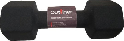 Peshë dore Outliner, 5 kg, neopren, e zezë