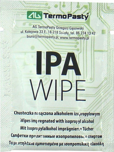 Peceta të lagura AG TermoPasty Contact IPA (AGT-181), 25 copë