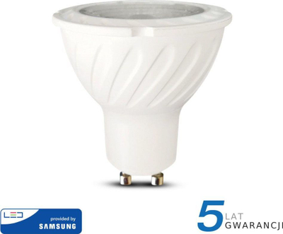 Llambë V-TAC 7W LED lemputė GU10, e bardhë