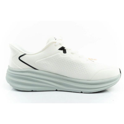 Atlete për burra Skechers Bobs Skillz Slip-Ins, me stof të ajrosur, shollë e butë e amortizume, të bardha